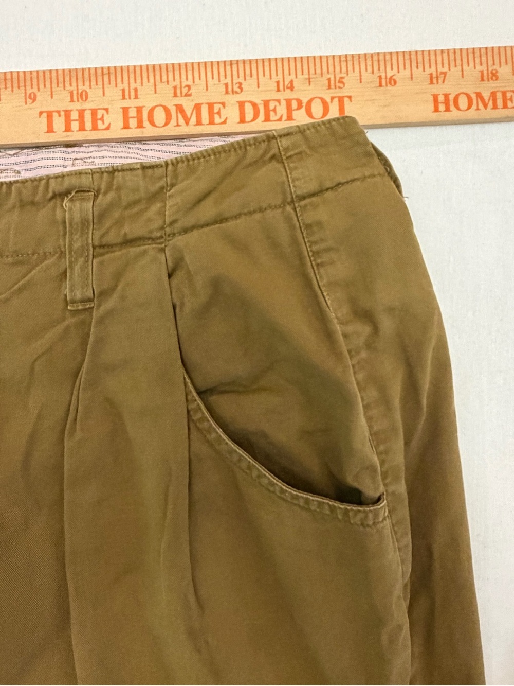 Patagonia Women’s Cotton Baggy Tapered Button Cuff Hiking Pants Brown Sz16
#B655 - Picture 6 of 10